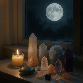Best Crystals to Charge Under a Full Moon and Why