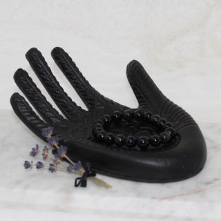Black Obsidian Beaded Bracelet Bracelets Sage Spirits 