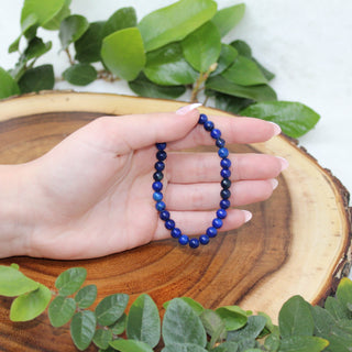 Lapis Lazuli Beaded Bracelet Bracelets Stone of Universal Truth 
