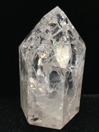 Clear Crystal Single-Terminated Point - Channeling - Rainbows - CCSTP12 Clear Crystal Single-terminated Point Sage Spirits 