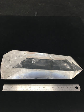 Clear Crystal Single-Terminated Point - Window - Rainbow - Premium - CCSTP41 Clear Crystal Single-terminated Point Sage Spirits 