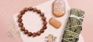 dreamcatcher + crystals