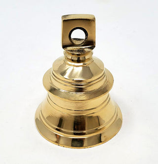 Brass Temple Bell 3 1/4" High