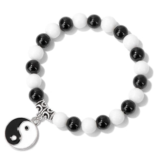 Ying Yang Bracelet w/ Charm