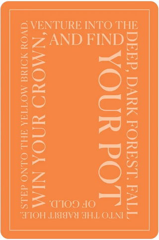 Orange book cover with white text on a solid background