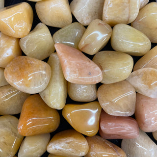 Yellow Quartz Tumbled Gemstone Tumbled Prosperity 