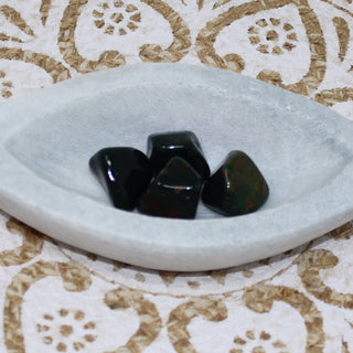 Blood Stone (Heliotrope) Tumbled Gemstone Tumbled Protection 