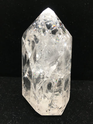 Clear Crystal Single-Terminated Point - Channeling - Rainbows - CCSTP20 Clear Crystal Single-terminated Point Sage Spirits 