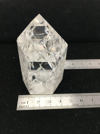 Clear Crystal Single-Terminated Point - Channeling - Rainbow - CCSTP27 Clear Crystal Single-terminated Point Sage Spirits 