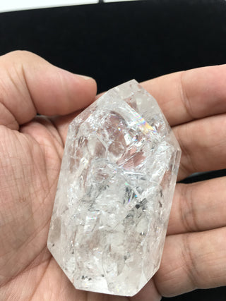 Clear Crystal Single-Terminated Point - Channeling - Rainbows - CCSTP11 Clear Crystal Single-terminated Point Sage Spirits 