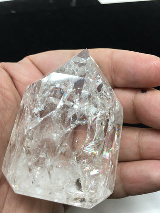 Clear Crystal Single-Terminated Point - Channeling - Rainbows - CCSTP13 Clear Crystal Single-terminated Point Sage Spirits 