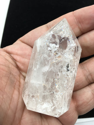 Clear Crystal Single-Terminated Point - Channeling - Rainbows - CCSTP15 Clear Crystal Single-terminated Point Sage Spirits 