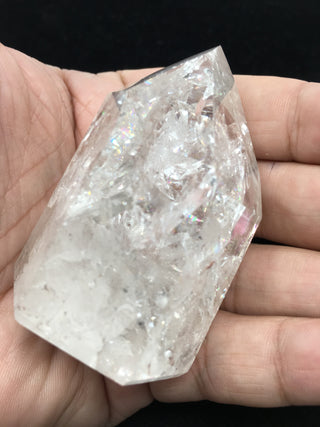 Clear Crystal Single-Terminated Point - Channeling - Rainbows - CCSTP23 Clear Crystal Single-terminated Point Sage Spirits 
