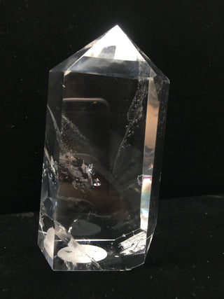 Clear Crystal Single-Terminated Point - Window - Rainbow - Premium - CCSTP35 Clear Crystal Single-terminated Point Sage Spirits 