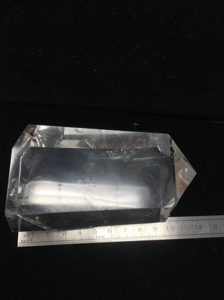 Clear Crystal Single-Terminated Point - Window - Rainbow - Premium - CCSTP35 Clear Crystal Single-terminated Point Sage Spirits 