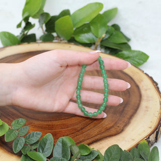 Green Aventurine Beaded Bracelet Bracelets The Stone of Opportunity 