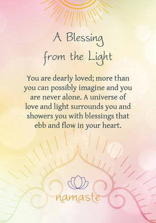 Namaste Blessing & Divination Cards Tarot & Inspiration US GAMES 