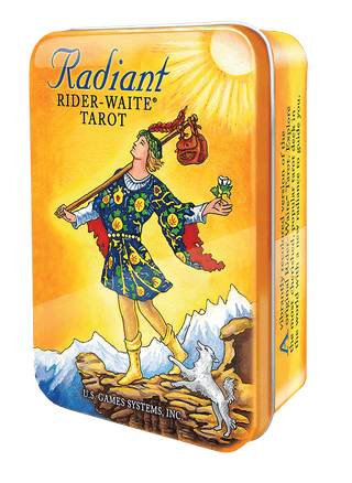 Radiant Rider-Waite® in a Tin Tarot & Inspiration US GAMES 