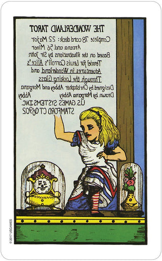 The Wonderland Tarot in a Tin Tarot & Inspiration US GAMES 